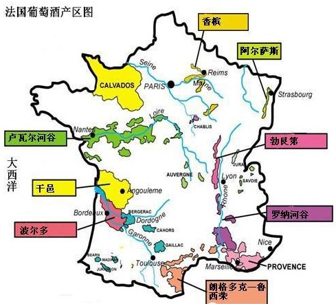 波尔多(bordeaux)产区